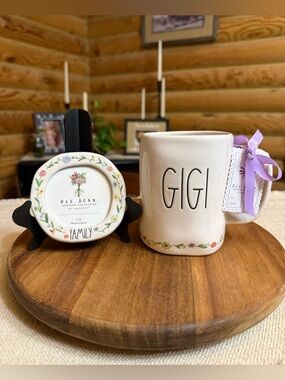 GIGI Rae Dunn Mug and FAMILY Picture Frame